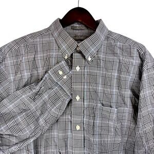 Daniel Cremieux Signature Collection Mens XXL Plaid Button Down Shirt